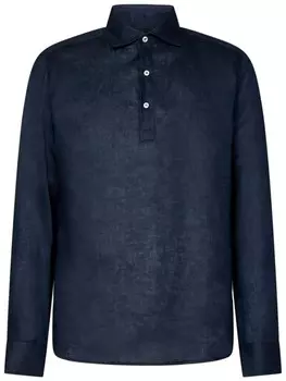 FRANZESE COLLECTION Рубашка-поло с Брэдом Питтом, синий