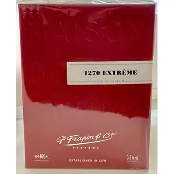 Frapin 1270 Extreme EDP 3.3oz 100ml - New in Box