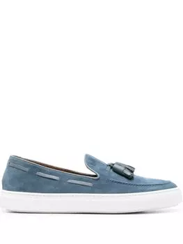 Fratelli Rossetti лоферы с кисточками, синий