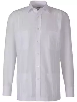 Fray рубашка с карманами, белый