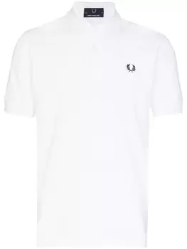 Fred Perry рубашка-поло Original с логотипом, белый