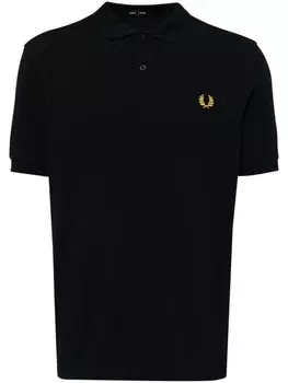 Fred Perry рубашка поло с вышитым логотипом, синий