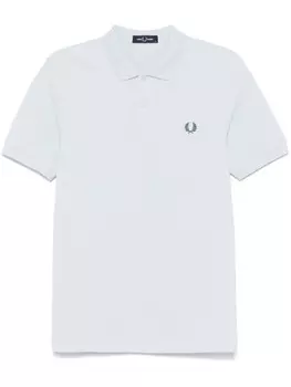 Fred Perry рубашка поло с вышитым логотипом, синий