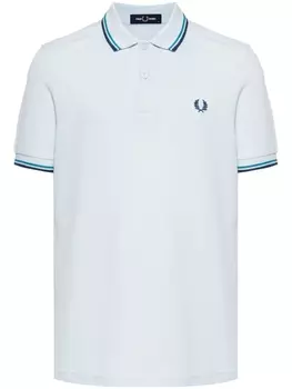 Fred Perry рубашка поло Twin Tipped, синий