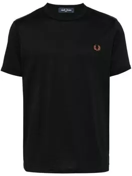 Fred Perry толстовка с вышитым логотипом, синий