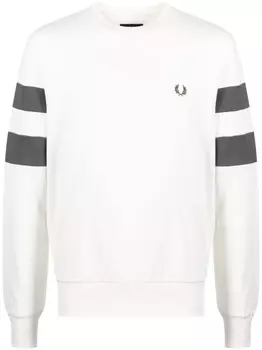 Fred Perry толстовка с вышивкой Ringer, белый