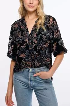 Fred Топ In Jet/Blush Shoshanna