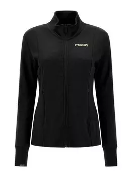 Freddy Толстовка с карманами на молнии, черный