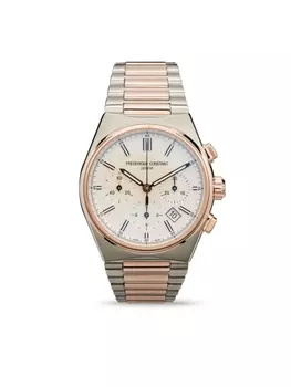 Frederique Constant наручные часы Highlife Chronograph Automatic 41 мм, серебристый