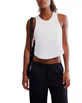 Free Comeback Tank Top Free People, белый
