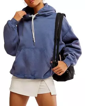 Free Final Call Hoodie Free People, синий