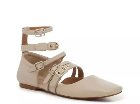 Free People Hart Flat, бежевый