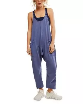 Free People Hot Shot Jumpsuit Free People, синий