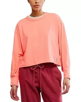 Free People Inspire Layer Top Free People, оранжевый