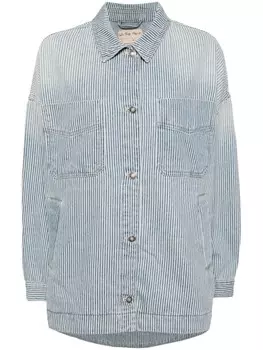 Free People куртка adison sity railroad, синий