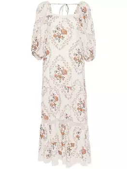 Free People платье all the attitude, серый