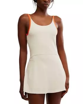 Free People Платье Hot Shot Skortsie Free People, белый