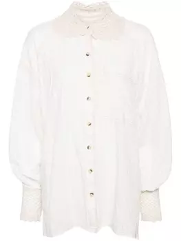 Free People рубашка Rhiannon, белый