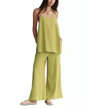 Free People Sightseer Top & Pants Set Free People, зеленый