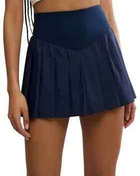 Free People Swing Of Things Skort Free People, синий