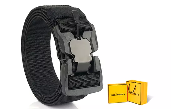 Free Rabbit Другой ремень унисекс, Темно-серый + подарочная коробка