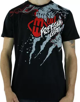 Freegun Homme Scream Футболка, черный