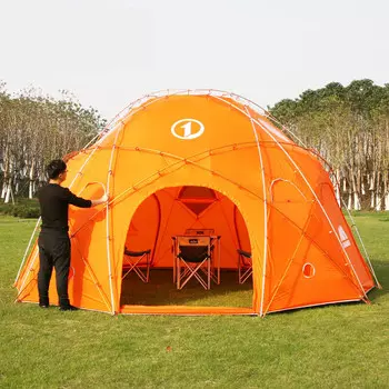 Freelance Dragon Walker, очень большая палатка, профессиональная уличная палатка для кемпинга, снежных гор, угольно-черная (виниловая)