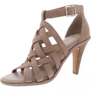 Frelly женские кожаные плетеные туфли Vince Camuto, цвет truffle taupe/silky nubuck