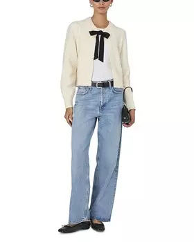 FRENCH CONNECTION Кардиган Kitty Bobble, белый