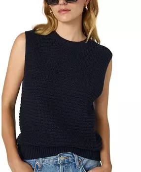 FRENCH CONNECTION Свитер открытой вязки Manda, синий