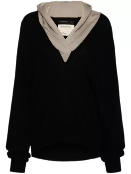 Frenckenberger Hamza cashmere jumper, черный