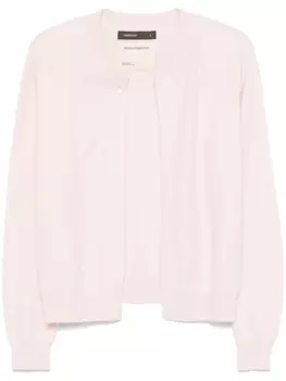 Frenckenberger кашемировый кардиган, розовый