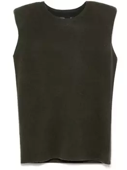 Frenckenberger кашемировый топ, зеленый