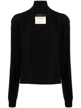 Frenckenberger long-sleeve cashmere cardigan, черный