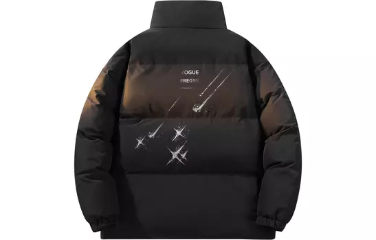 FREO3N Стеганая куртка унисекс, Черный