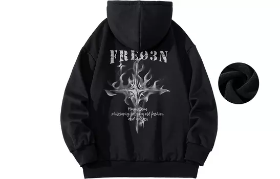 FREO3N Толстовка унисекс, Бежевый (обычная версия)