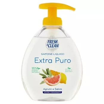 Fresh Clean Extra Pure Soap Цитрус и шалфей 300 мл Fresh & Clean