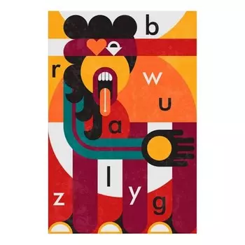 Фреска Artgeist Art of Design, разноцветный