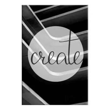 Фреска Artgeist Create, черно-белый