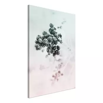 Фреска Artgeist Frozen Twig, розовый
