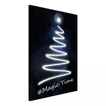 Фреска Artgeist Magic Time, черный