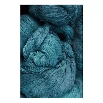 Фреска Artgeist Melancholic Wool, бирюзовый