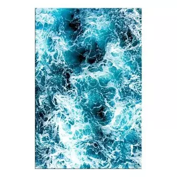 Фреска Artgeist Sea Currents, синий