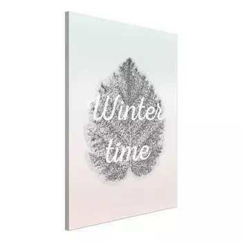 Фреска Artgeist Winter Time, разноцветный