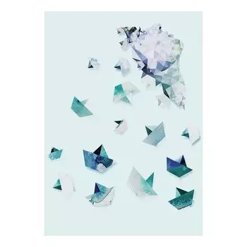 Фреска Komar Mindset, разноцветный