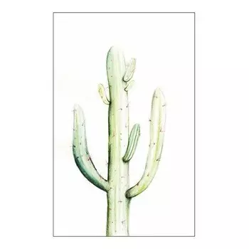 Фреска Komar Saguaro Watercolor, разноцветный