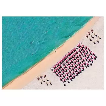 Фреска Komar South Beach, разноцветный