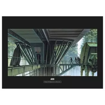 Фреска Komar Star Wars Endor Dock, разноцветный