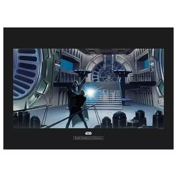 Фреска Komar Star Wars Vader Luke Throneroom цвет blau/grau