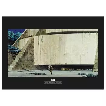 Фреска Komar Star Wars Yavin Temple, бежевый